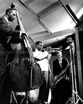 Miles Davis, Gerry Mulligan & Percy Heath