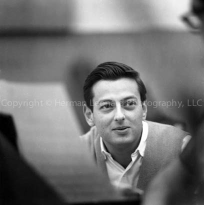 Andre Previn Recording Session